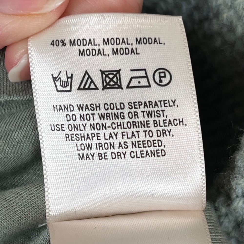 Charlie & Robin Patchwork Knit Toggle Sweater Jac… - image 6